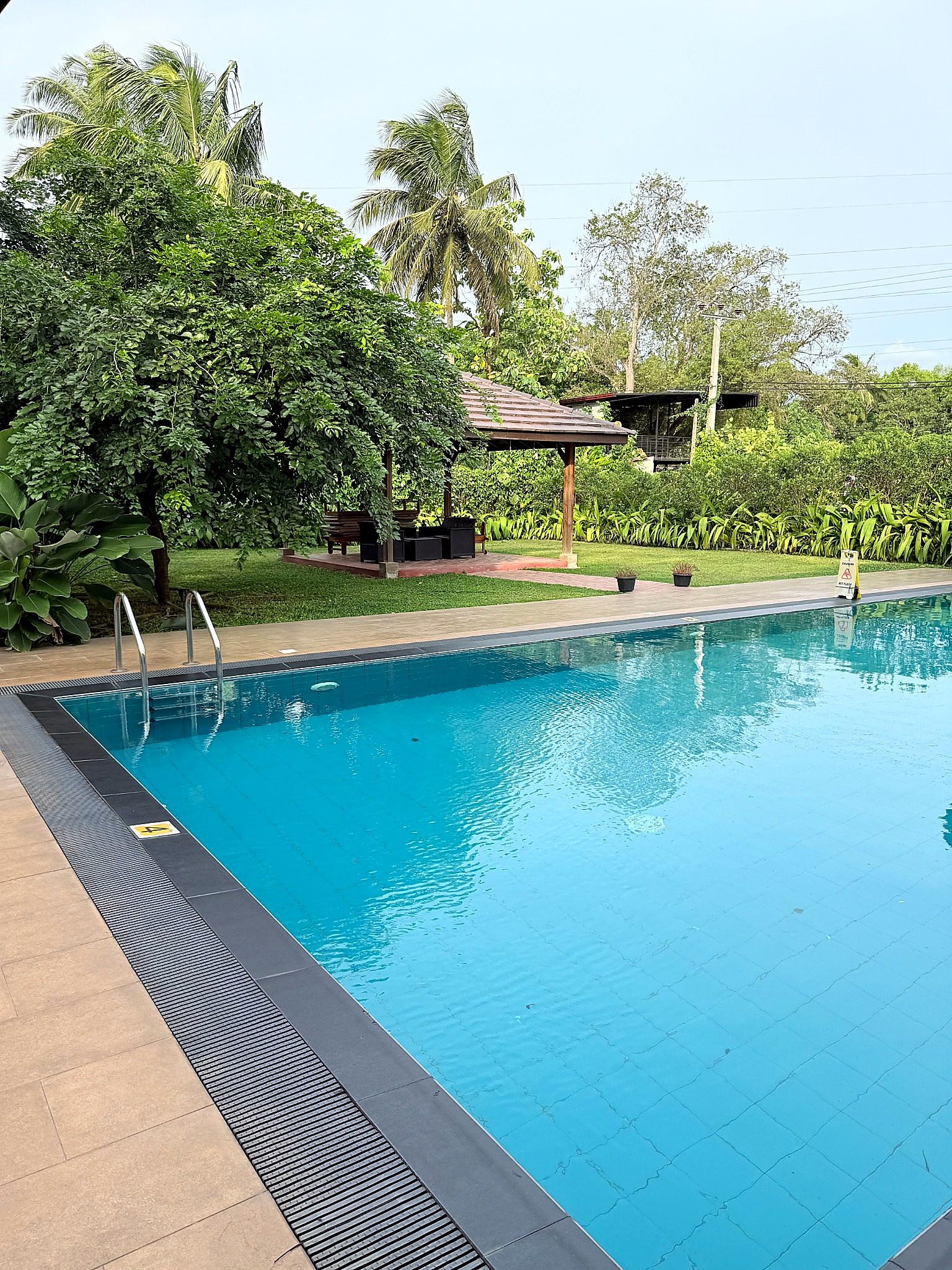 Swimming pool at Lion Gate Hotel Sigiriya
